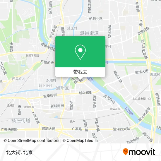 北大街地图