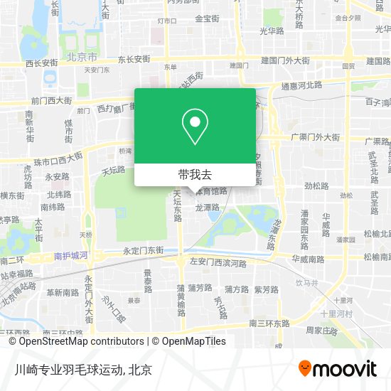 川崎专业羽毛球运动地图