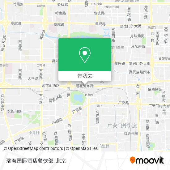 瑞海国际酒店餐饮部地图