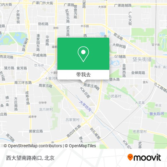 西大望南路南口地图
