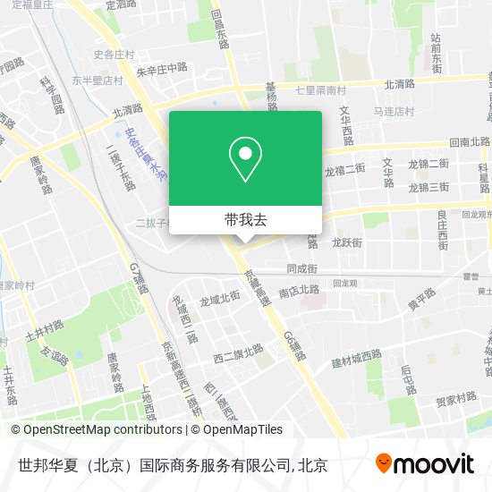 世邦华夏（北京）国际商务服务有限公司地图
