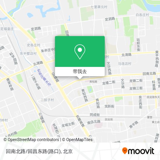 回南北路/回昌东路(路口)地图