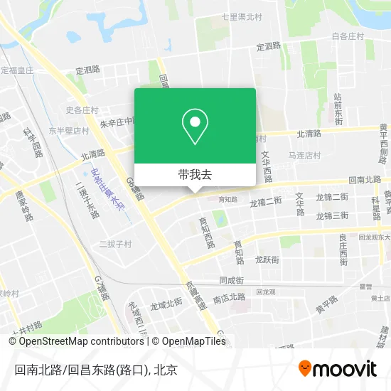 回南北路/回昌东路(路口)地图