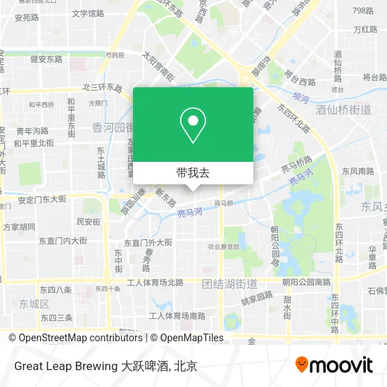 Great Leap Brewing 大跃啤酒地图
