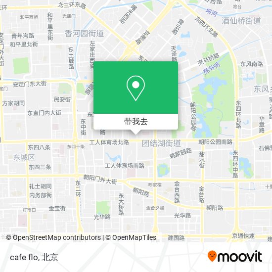 cafe flo地图