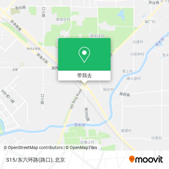 S15/东六环路(路口)地图