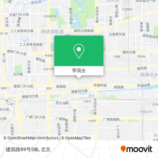 建国路89号5栋地图