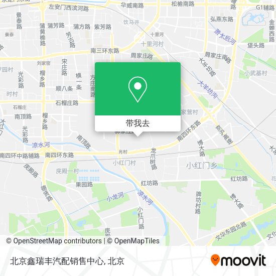 北京鑫瑞丰汽配销售中心地图