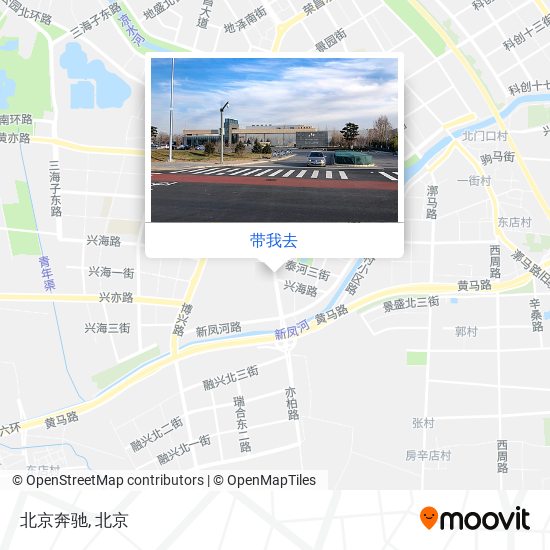 北京奔驰地图