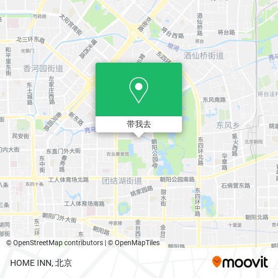 HOME INN地图