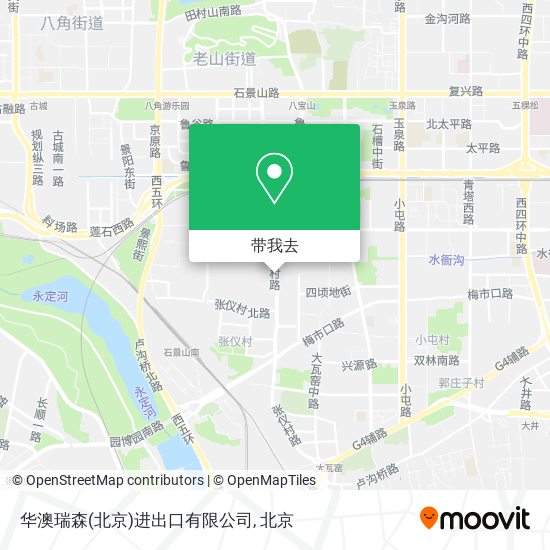 华澳瑞森(北京)进出口有限公司地图