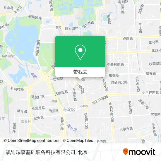 凯迪瑞森基础装备科技有限公司地图