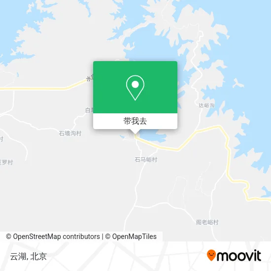 云湖地图