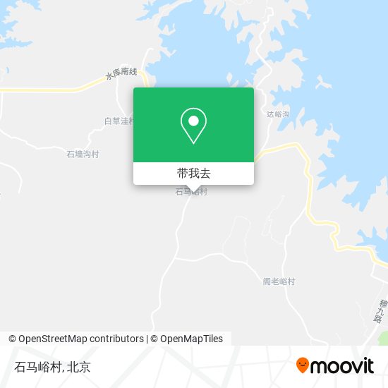石马峪村地图