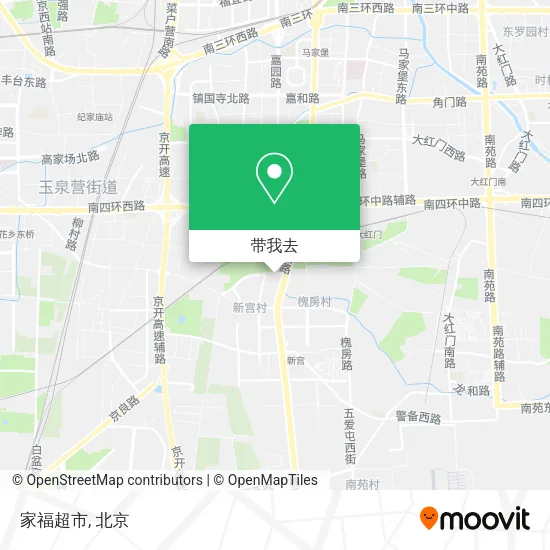 家福超市地图