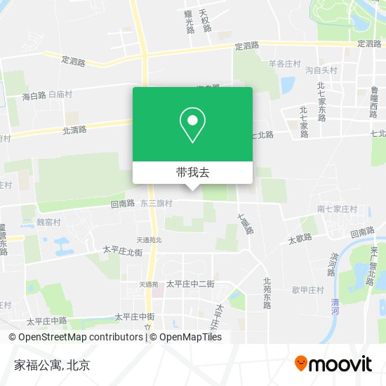 家福公寓地图