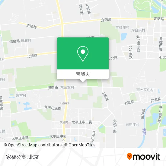 家福公寓地图