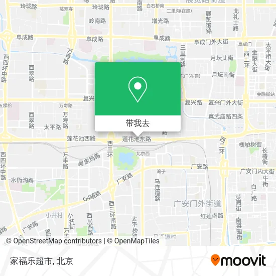 家福乐超市地图