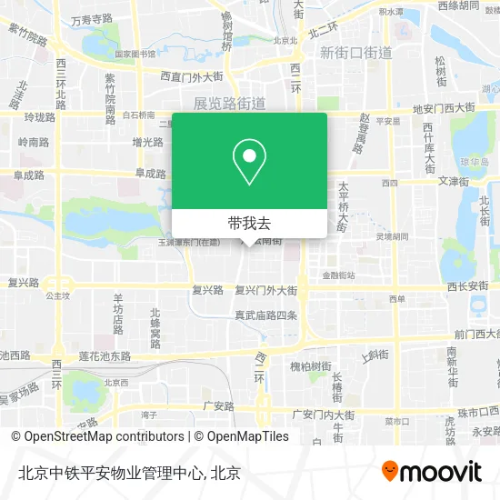 北京中铁平安物业管理中心地图