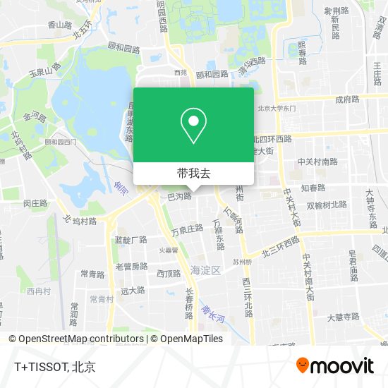 T+TISSOT地图