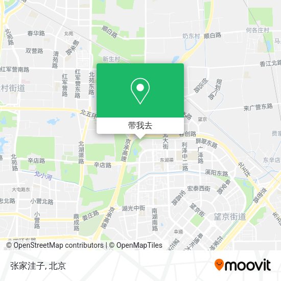 张家洼子地图