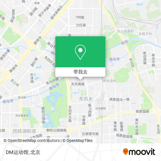 DM运动馆地图