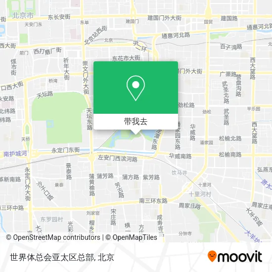 世界体总会亚太区总部地图