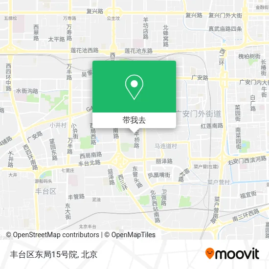 丰台区东局15号院地图
