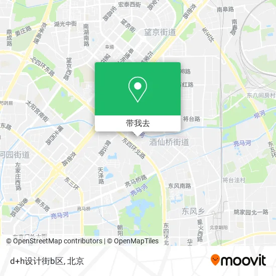 d+h设计街b区地图