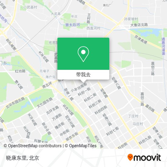 晓康东里地图