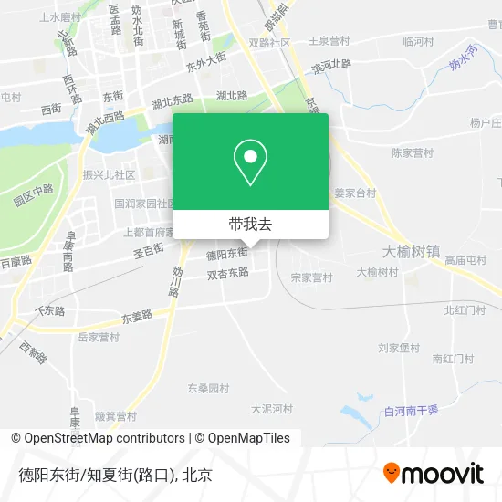 德阳东街/知夏街(路口)地图