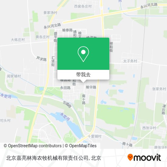 北京嘉亮林海农牧机械有限责任公司地图