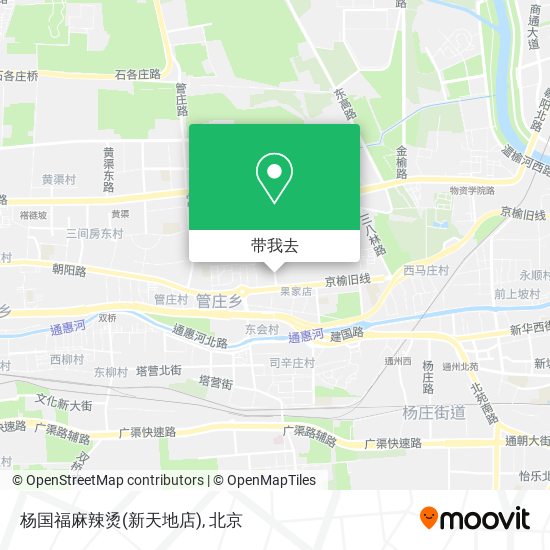 杨国福麻辣烫(新天地店)地图