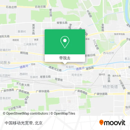 中国移动光宽带地图