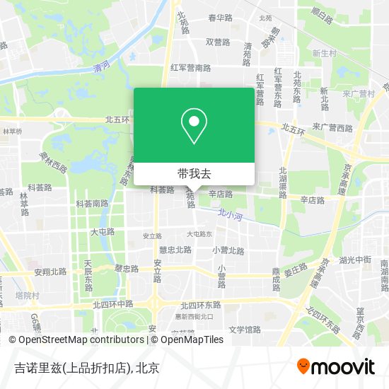 吉诺里兹(上品折扣店)地图