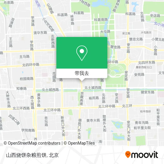 山西烧饼杂粮煎饼地图