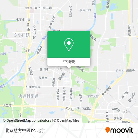 北京慈方中医馆地图