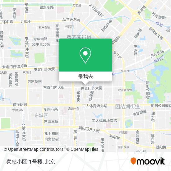 察慈小区-1号楼地图