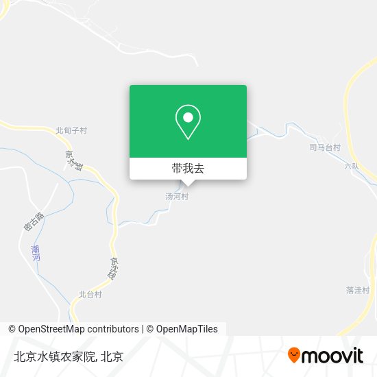 北京水镇农家院地图