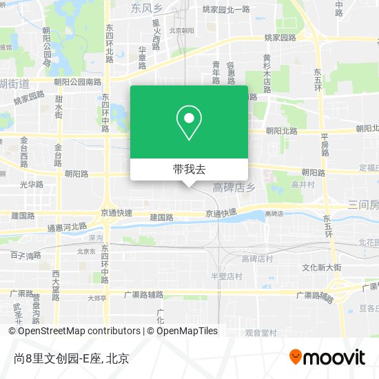 尚8里文创园-E座地图
