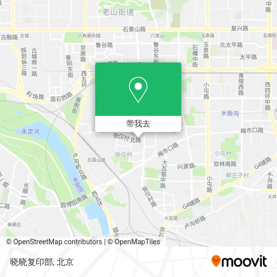 晓晓复印部地图