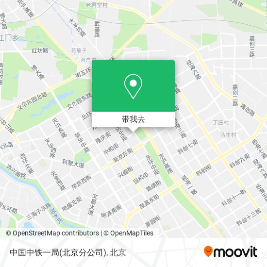 中国中铁一局(北京分公司)地图