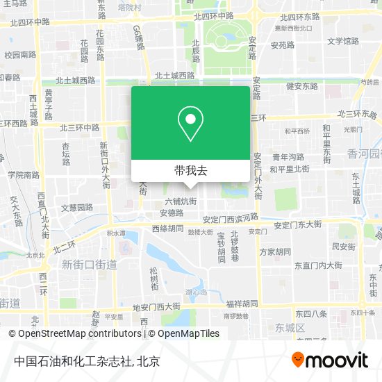 中国石油和化工杂志社地图