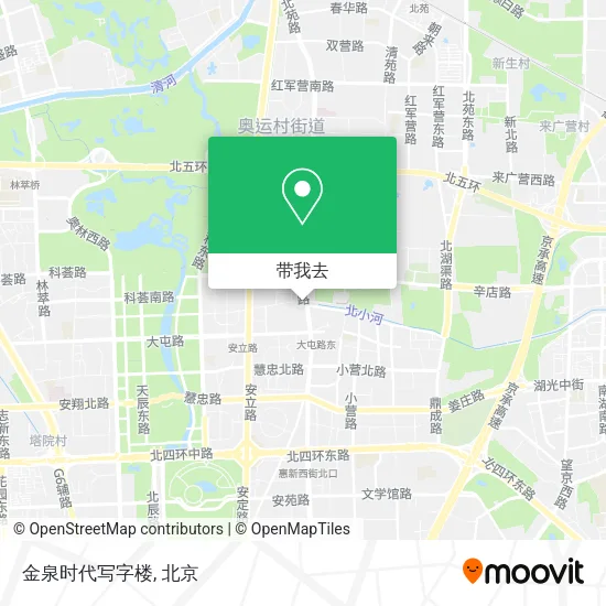 金泉时代写字楼地图