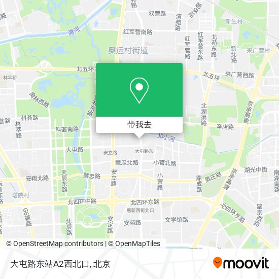 大屯路东站A2西北口地图