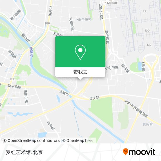 罗红艺术馆地图