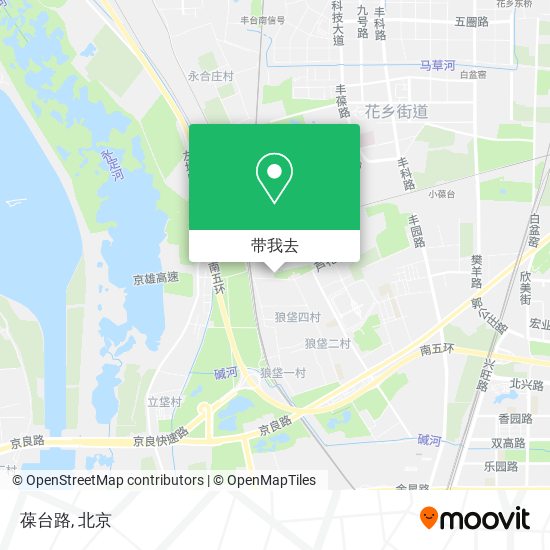 葆台路地图