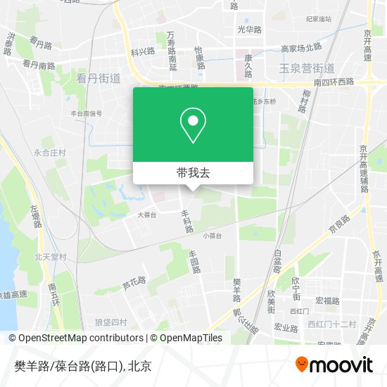 樊羊路/葆台路(路口)地图