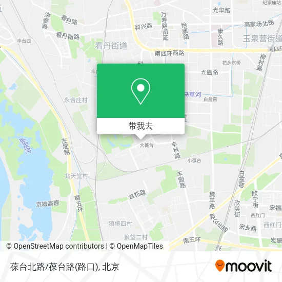 葆台北路/葆台路(路口)地图