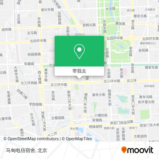 马甸电信宿舍地图